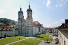 Die Kathedrale von St. Gallen (Klosterviertel)